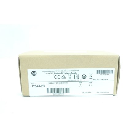 ALLEN BRADLEY Ethernet And Communication Modules, 1734-Apb 1734-APB